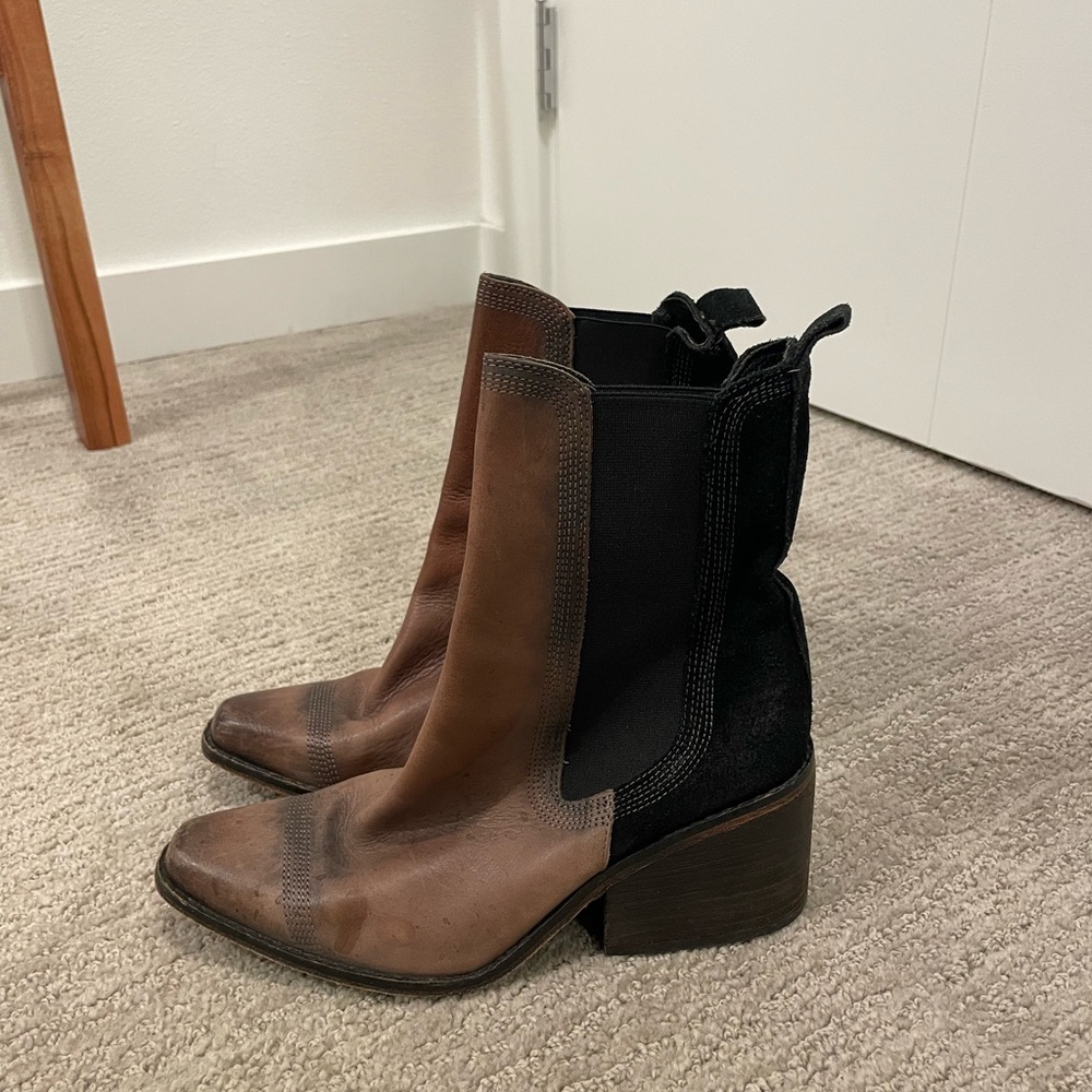 Free People Block Heel Boots